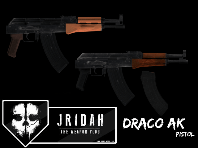 狂热爱好者必备:Draco AK 手枪 MOD,原版突击步枪的完美替代