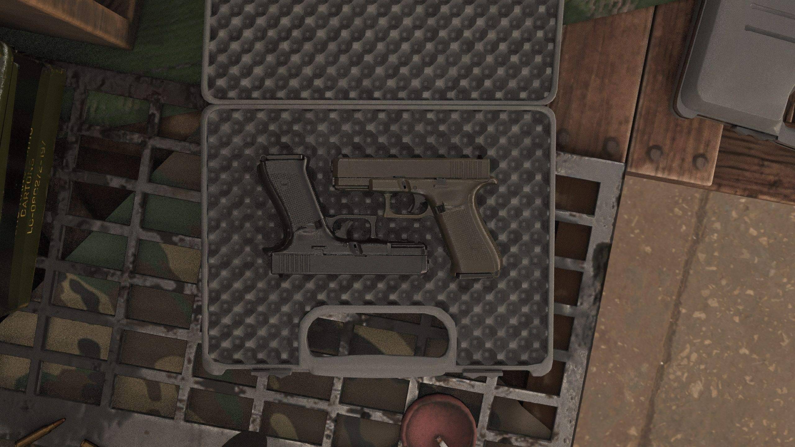 GTA5 MOD 惊艳之作:Glock 19X 全面高清化与动画重制