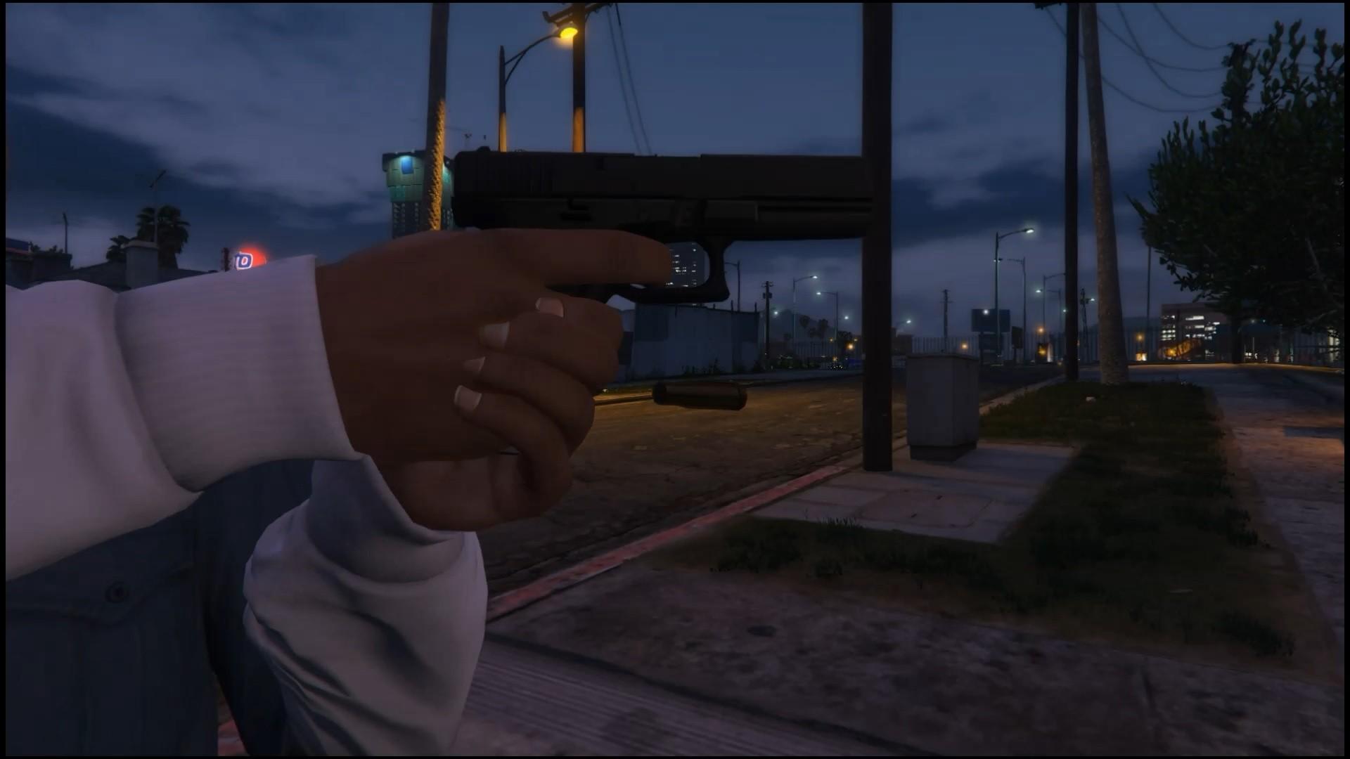 GTA5 新宠儿:Glock 20 战斗手枪 MOD (附带下挂设计)