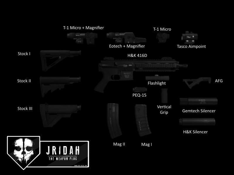 GTA5 专业级新宠:H&K 416D 战术版 MOD (完美适配)