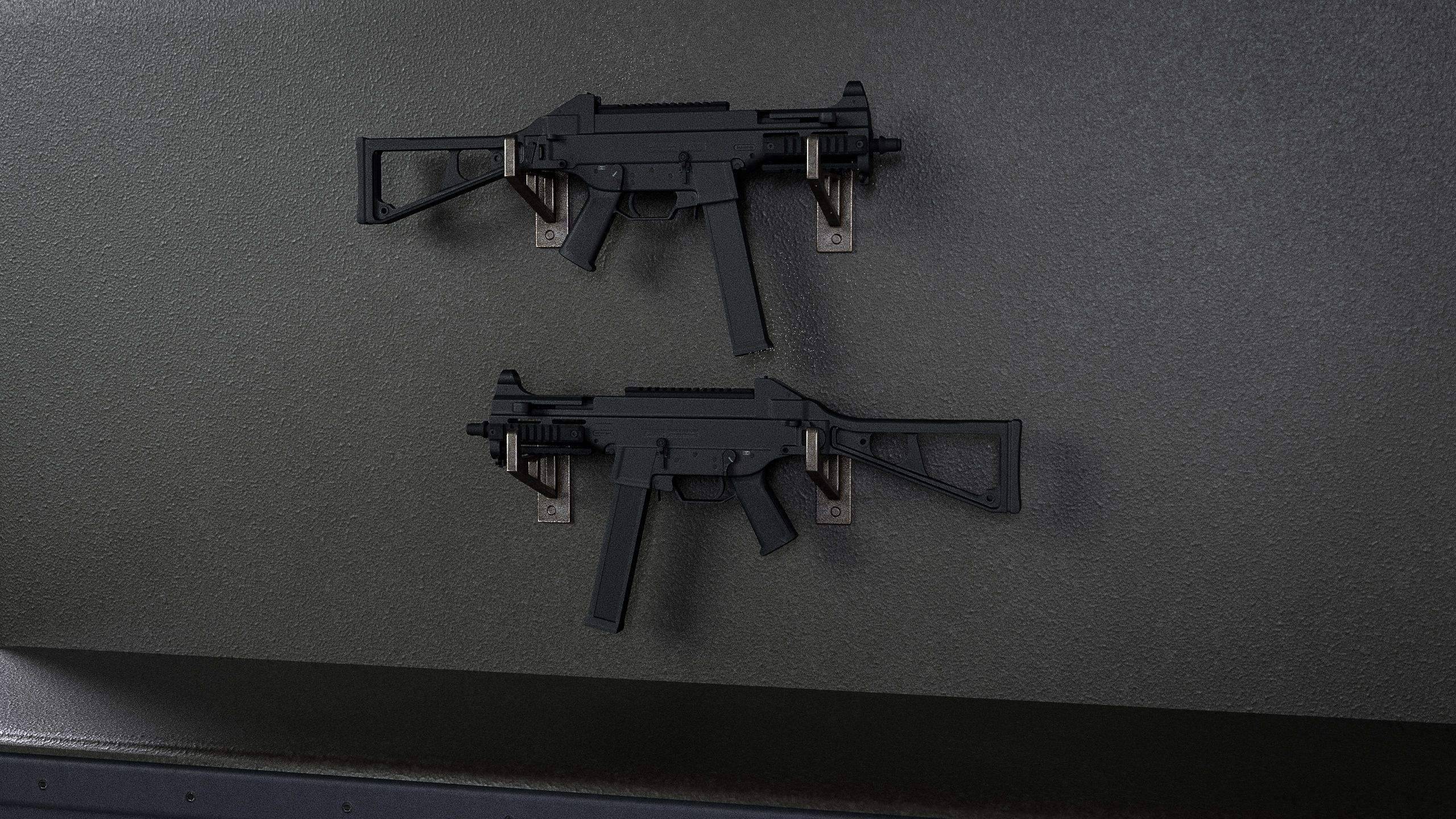 GTA5 真实体验升级:H&K UMP-45 2K高清替换 MOD (全动画版)