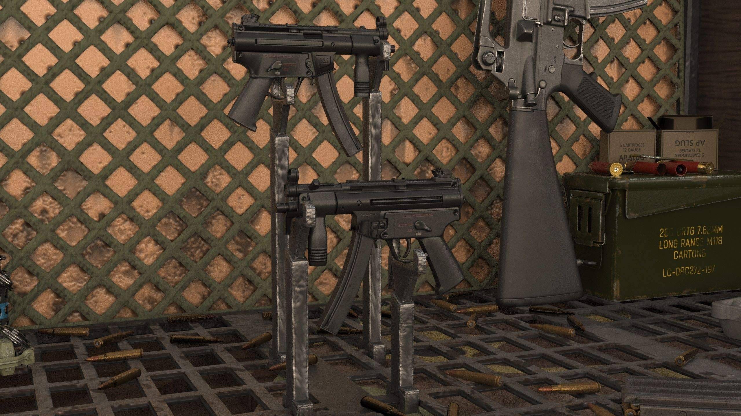 GTA5 MOD 精品推荐:H&K MP5K 2K 贴图与动画重制版