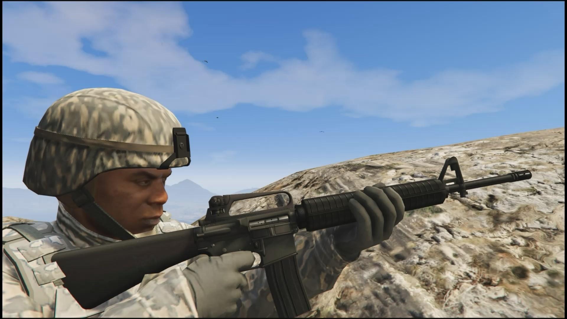 GTA5 经典M16 A2 MOD(更新版换弹动画+定制弹匣)