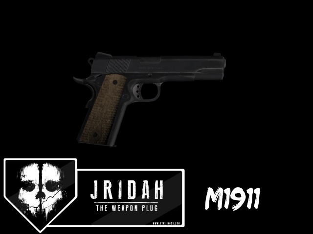 GTA5 经典回归:M1911 手枪高清重制 MOD (质感绝佳)