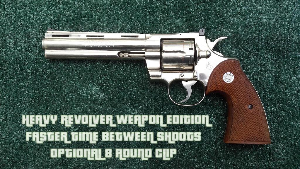 GTA5 狂战士左轮枪 MOD:连射流畅,弹匣扩容