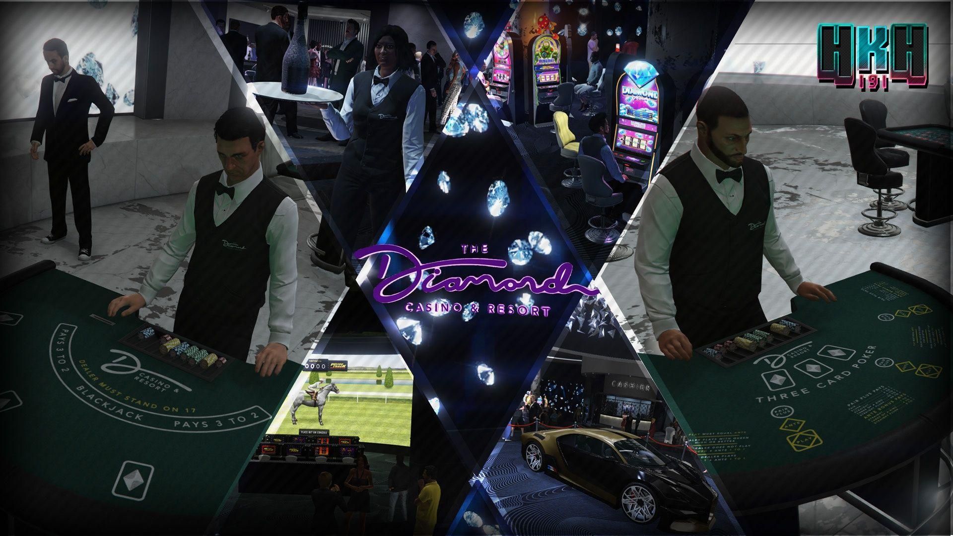 GTAO Casino In SP v3.0 (扑克、黑杰克、轮盘赌博重制)