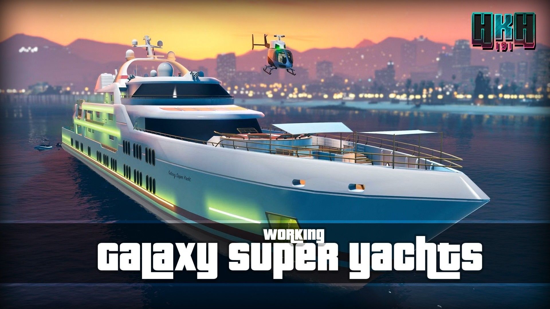 Working Galaxy Super Yacht Mod v9.0(完全重写)